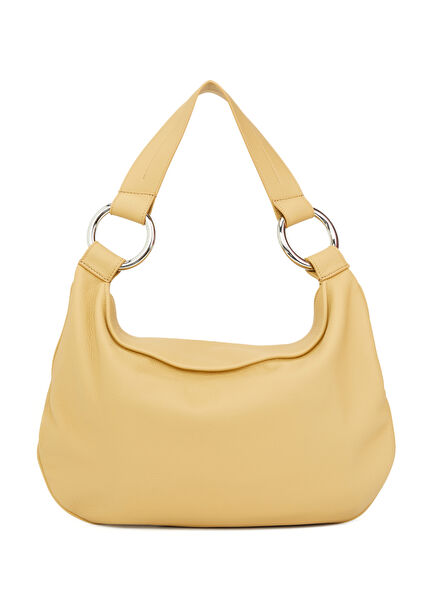 Hoop Hardal Kadın Deri Çanta