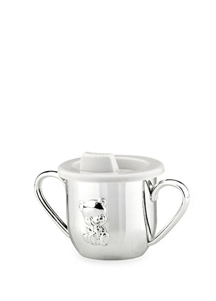 Silver Plated Baby Bottle