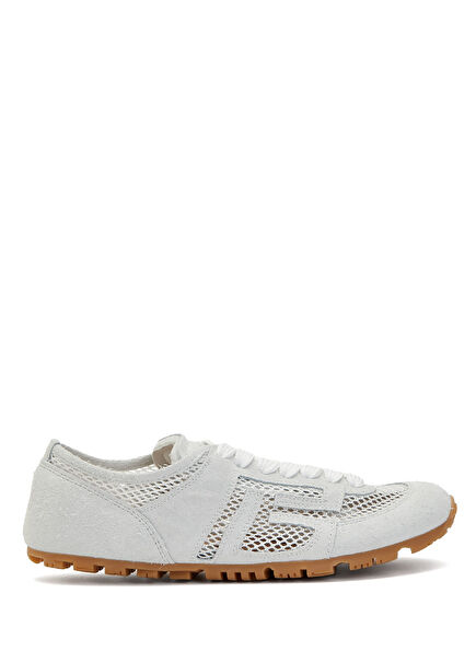 Racer 45 Beyaz Kadın Süet Sneaker