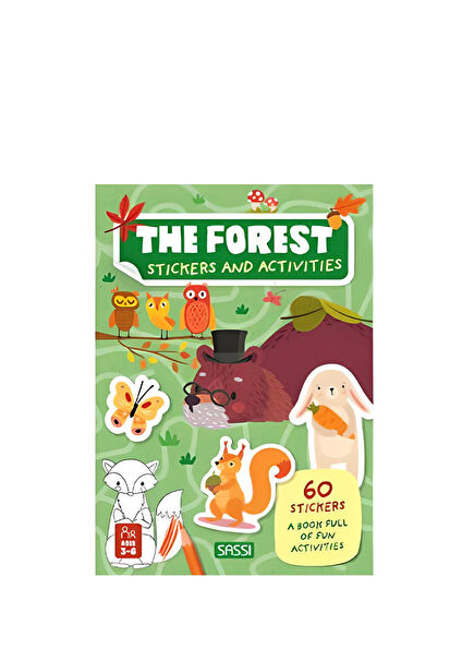 The Forest - Sticker And Activities Çocuk Yabancı Dil Eğitici Aktivite Kitabı