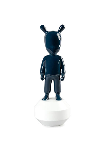 The Guest Little Blue Porcelain Sculpture