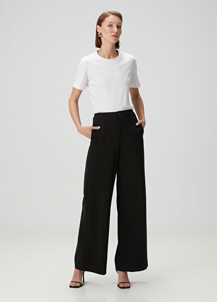 Sofie Black Ponte Pants