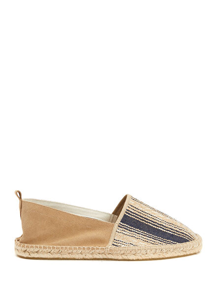 Mavi Bej Erkek Espadril