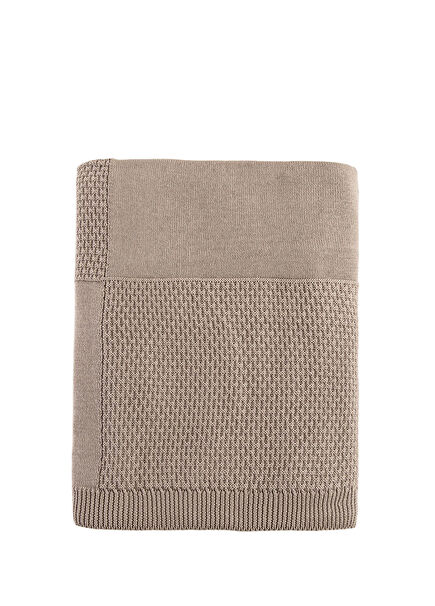 Kelly Mink Cotton Sofa Shawl 130 x 170 cm