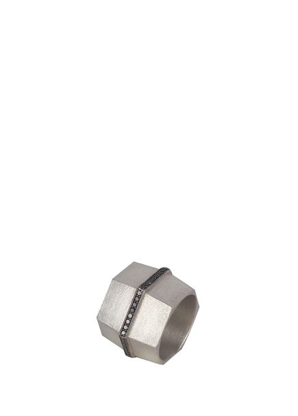 Rocky Road Men's Silver Ring