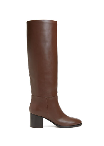 Dark Brown Womens Leather Boots