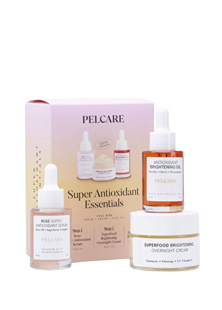 Super Antioxidant Essential Routine Renk Eşitleyici Cilt Bakım Seti
