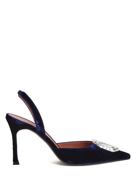 Camelia Navy Blue Heels
