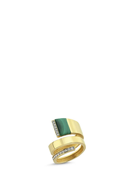 Serpens 14K Gold Diamond Women's Ring