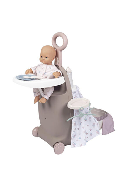 Baby Nurse 3'ü 1 Arada Oyuncak Bebek Seyahat Seti