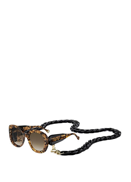 Each 0254/S 086HA Brown Acetate Women's Sunglasses