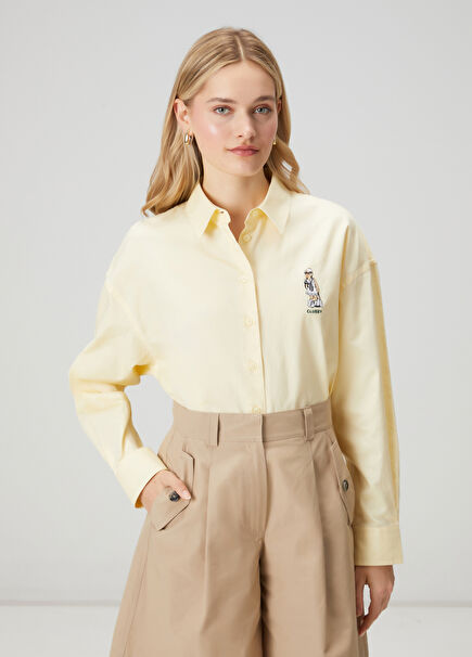 Clubby Yellow Oxford Shirt
