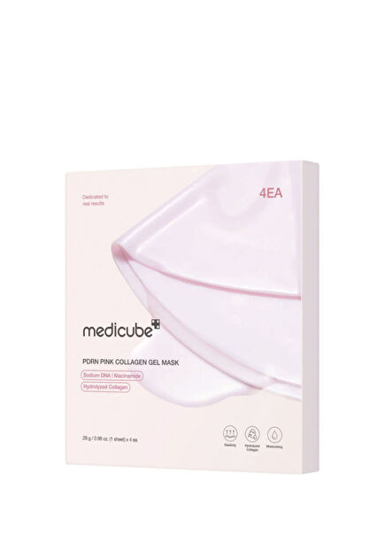 PDRN Pink Collagen Gel 4EA Hydrating Face Mask