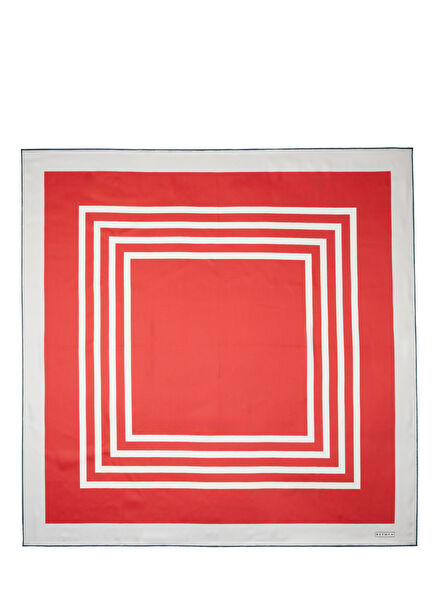 Çok Renkli Twill Eşarp