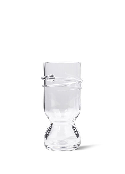 Wormed Flute Crystal Goblet