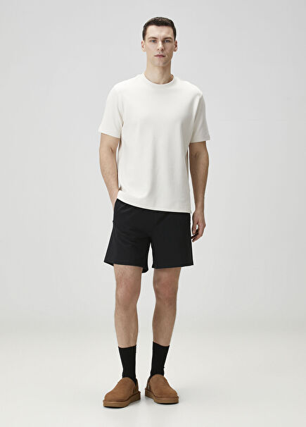 Relaxed Anthracite Lounge Shorts