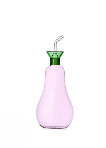 Vegetables Collection Purple Eggplant Shaped Glass Oil Bottle