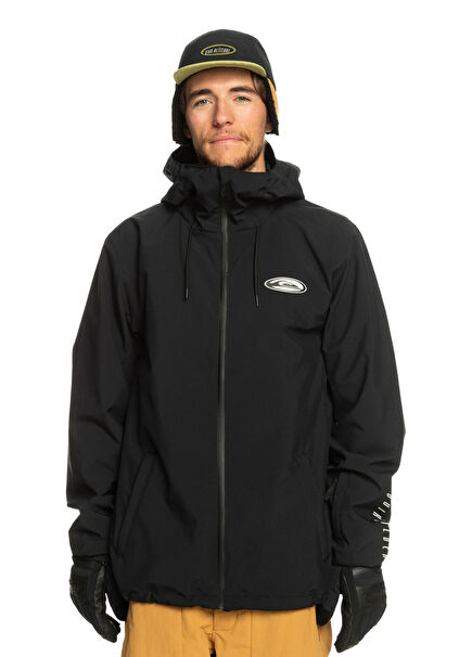 High In The Hood Jk Black Men's Sports Ski Snowboard Jacket