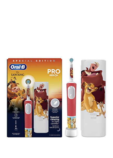 Vitality Pro Lion King Special Series Rechargeable Toothbrush for Kids