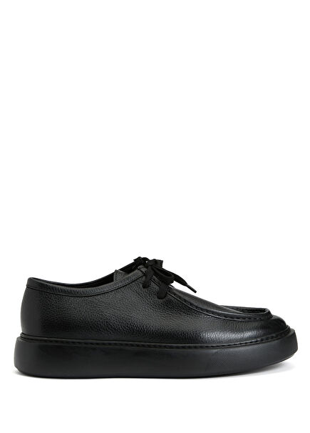 Black Men's Leather Shoes