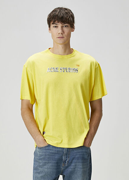 Sarı Logolu T-shirt