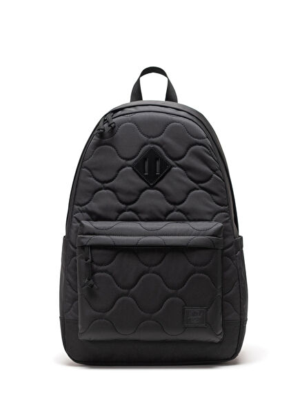 Heritage Quilted Siyah Kadın Sırt Çantası