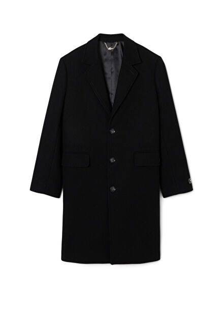 Siyah Classic Fit Erkek Kaban