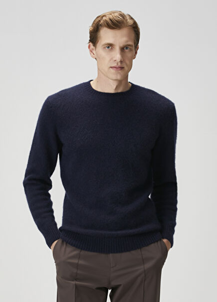 Lacivert Kaşmir Triko