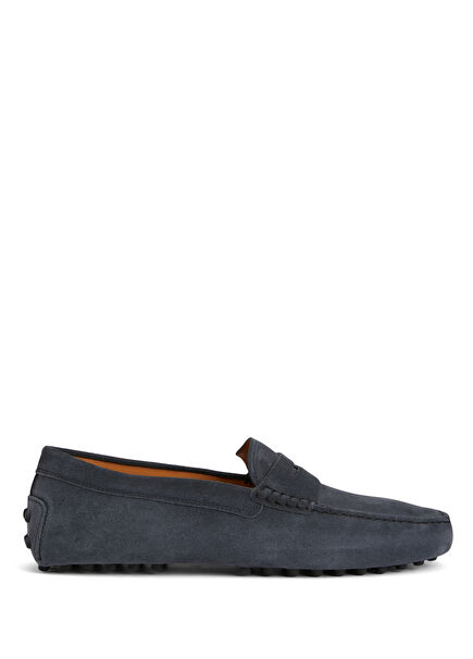 Gommino Navy Blue Men's Leather Drivers