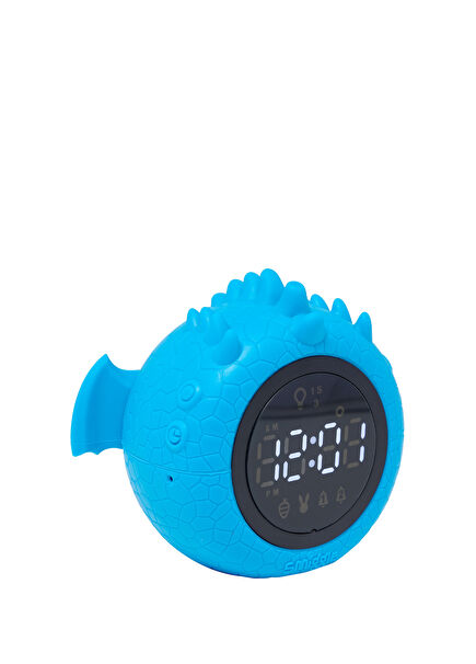 Mavi Dinozor Çocuk Masa Saati