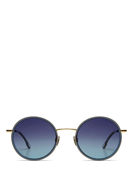 KOM-S10201 Ida Jale White Gold Titanyum Unisex Güneş Gözlüğü