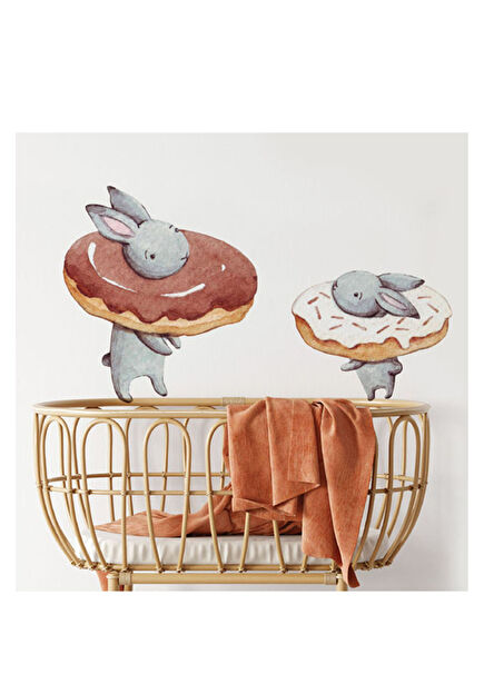 Donut Rabbit Wall Sticker