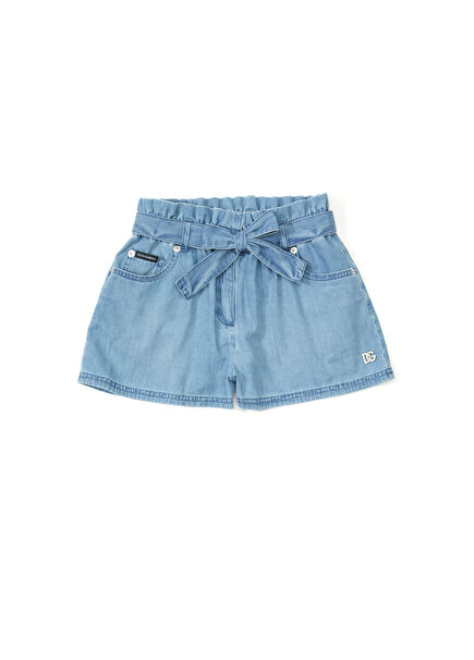 Blue Girls Shorts