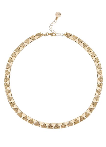 Geo Womens Gold Necklace