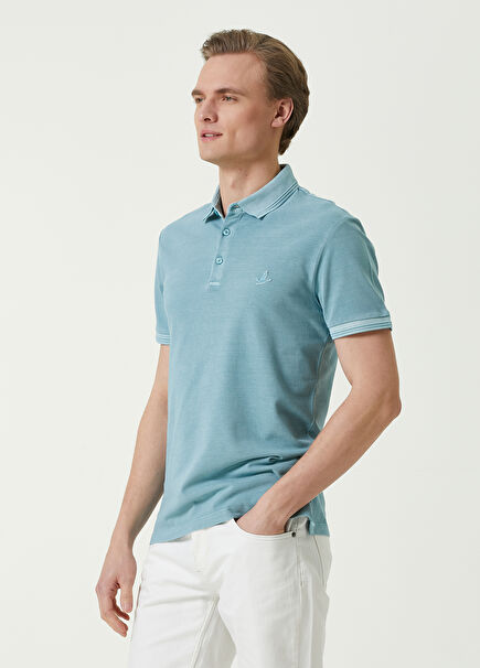 Slim Fit Petrol Pike T-shirt