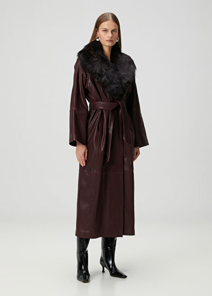 Briona Bordo Deri Pardösü