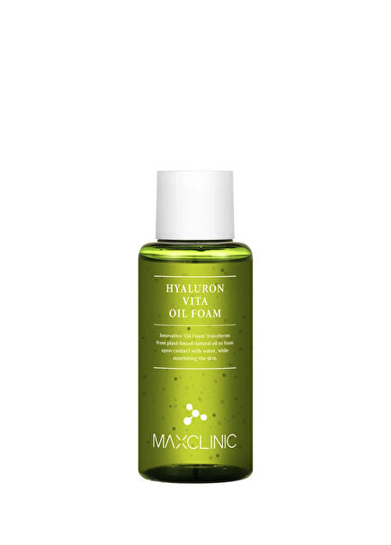 One-Step Double Cleansing with Vitamin Complex Maxclinic Hyaluron Vita Oil Foam Make-up Remover 60 gr