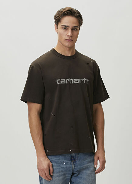 Painter Brown Oversized T-shirt