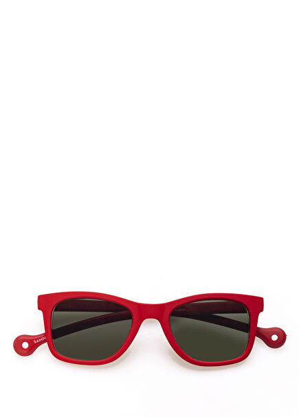 Eco Rubber Dolphin Red Unisex Children's Sunglasses
