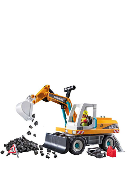 Large Excavator Toy Large Excavator Playset 71749