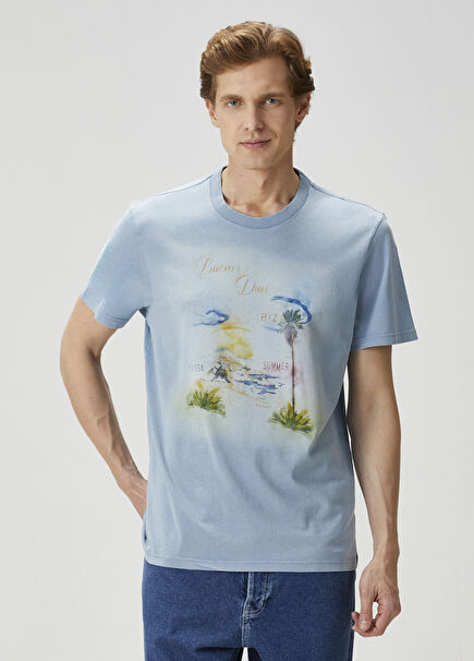 Honore Açık Mavi T-shirt