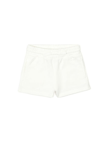 Kemik Logo Baskı Detaylı Kız Çocuk Şort