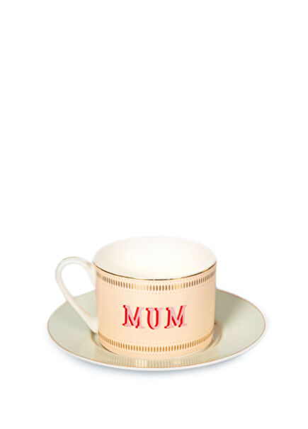 Mum Porselen Çay Fincanı