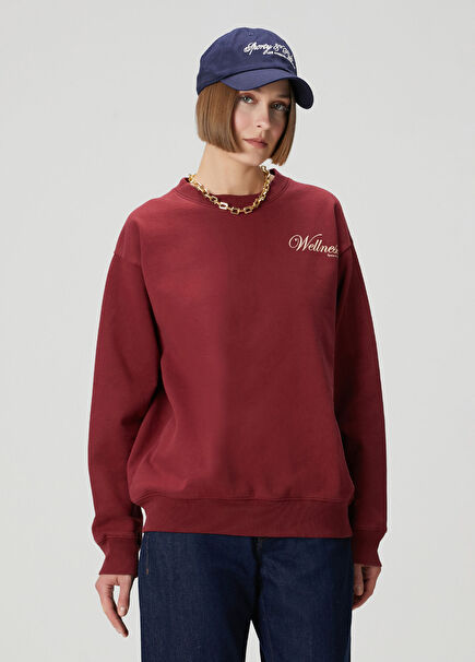 Wellness Bordo Sweatshirt