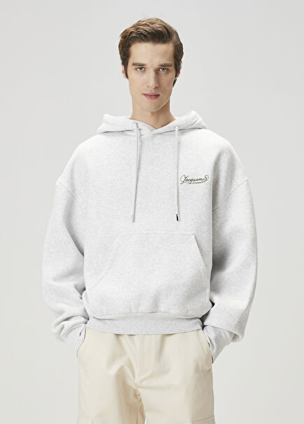 The Corto Açık Gri Kapüşonlu Sweatshirt