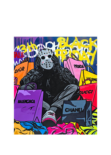 Nesren Jake Acrylic Painting on Canvas 125 x 100 cm