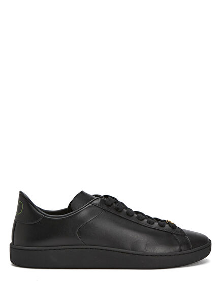 Royco Siyah Erkek Deri Sneaker