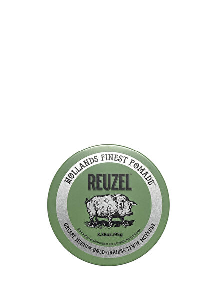 Green Pomade Water Soluble Hair Styling Pomade for All Hair Types 95 gr