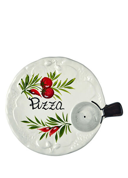 Pomodori Seramik Pizza Tabağı