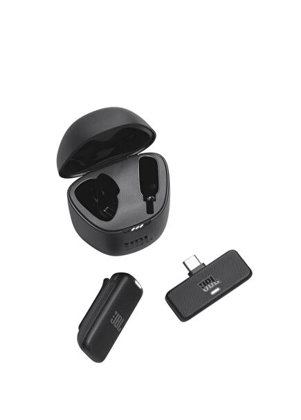Quantum Stream USB-C Black Wireless Lavalier Microphone